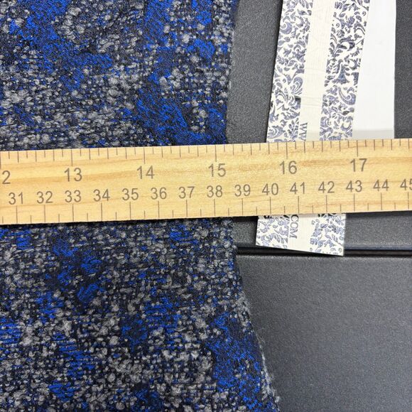 Kay Unger Royal Blue Silk Midi Dress Embellished Waist Boardroom Office Wedding‎ - Picture 7 of 8